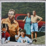 One of the 50's Murals