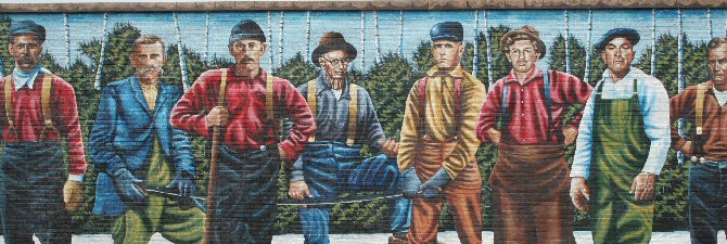 Lumberjack Mural