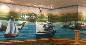 Part of McDonald's Mural