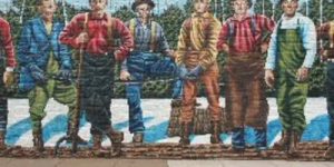 lumberjackmural